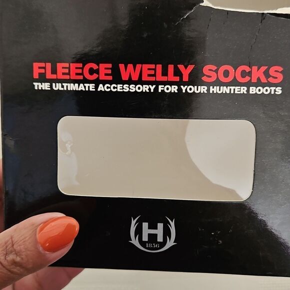 Hunter Kid's Welly Sock Green 11-13 - Picture 4 of 16